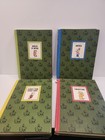 Vintage 1965 Walt Disney Wonderful Worlds 4 Book Lot Golden Press Complete Set