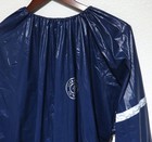 Gold s Gym Navy Pvc Sauna Suit Top Shirt Adult S   M Sweat Long Sleeve Vinyl