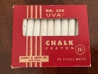 Vintage Box  19 Of 20  Binney   Smith No  320 White Chalk Crayon Usa
