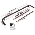 49  Stainless Steel Racing Safety Seat Belt Chassis Roll Harness Bar For Honda