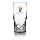 Guinness Embossed Pint Glass With Harp 20 Oz Officially Licensed Choose Quantity