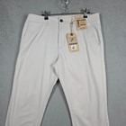 Tailor Vintage Pants Men Size 33x30 Quiet Gray Classic Fit Stretch Chino Office