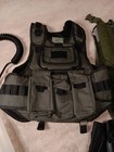 Rap4 Tactical Od Paintball Airsoft Setup Vest ammo Carrier regulator mask gloves
