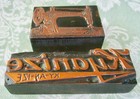 Vintage Printing Blocks 2 Singer Sewing Machines   Kyanize