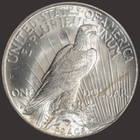 1923 S Peace Silver Dollar-bright Coin