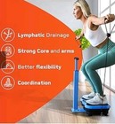 Lifepro Vibration Plate Whole Body Exercise Lymphatic Drainage Arm Fitness Nib