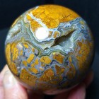 Rare 368 6g Natural Polished Colorful Agate Stone Sphere Ball Healing Ac1116
