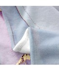 Pink Blue Golden Throw Blanket  Colorful Marble Fleece Blanket 50x40
