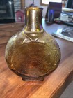 Vintage Clevenger Bros  Glass Works Brown Glass Bottle Decanter Laurel Spr Nj