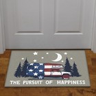 Rivers Edge Products Rubber Door Mat  26  X 17  Indoor Or Outdoor Rug  The