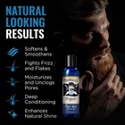 Beard Wash For Men - 4 Oz Bluebeards Original 4 Fl Oz  pack Of 1   Blue black