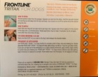 Frontline Plus Tritak Effective Flea Tick Mange Drop   Dogs 4-22 Lbs   6 Doses  