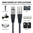 7pcs 3 Pin Dmx Cables Dmx512 Xlr Male To Female Stage Light Signal Cable O6e7