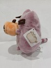 Gund Pusheen Ghost Pumpkin Jack O lantern Halloween 5  Plush Lavendar With Tag