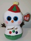 Ty Beanie Baby Babies    bobble     2026 Christmas Snowman 6  New Stuffed Animal Toy