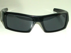 Oakley Usa Gascan 03-471 60  16 Blueish Tone Thick Black Sport Wrap Sunglasses