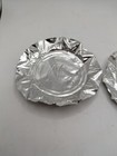 Vintage 1970 s Mcdonald s Disposable Aluminum Metal Ashtray Lot Of 2
