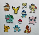 Set Of 11 Iron On Fabric Pokemon Character Appliques 102