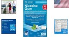 Coated Nicotine Gum 4 Mg - 100 Count Ice Mint Flavor For Smoother Cessation