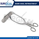 Barr Rectal Anal Retractor 8  Surgical Gynecology Instruments German Grade