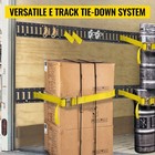 E Track Tie Down Rail Kit 18pcs 5  E Track Rails Enclosed Cargo Trailer