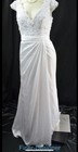 Maggie Sottero Memories Coll White Beaded Bride Dress Cap Slv Lace Train 12 