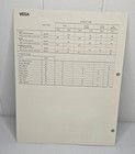 Rare 1971 Chevrolet Chevy Dealer Color Trim Chart Camaro Chevelle Nova Vega