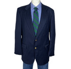 Arnold Palmer Blazer Jacket 2 Button Navy Wool Golf Derby Men s 42r Nice