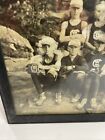 Original 1910 s Baseball Team Photo Framed Great Vintage Photograph