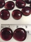 Lg Red Violet  plum  Glass Gems  Marbles  Pebbles  Mosaic Tiles 