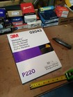 50 Sheets   new  3m     02043  P220  9 x11   Wet dry Abrasive Sandpaper  cheap 