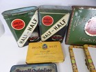 Lot Of 12 Vintage Tin Boxes Tobacco  Etc