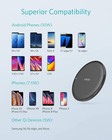 Anker Wireless Charger Pad Powerwave Qi Charging 7 5w For Iphone 10w For Samsung