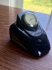 Indian Motorcycle Gas Tank Shaped Desk Clock With Speedometer Dial Paper Weight