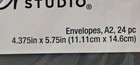 The Paper Studio Black Envelopes 24 Pack Size A2 4 37 In  X 5 75 In  Cardmaking 