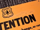 Vintage Usfs Us Forest Forestry Service    attention    Punishable    Metal Sign