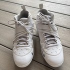 Nike Mike Trout Baseball Cleats Men   s Us Size 10 5 White Grey Swoosh Pre-owned