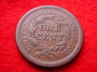 1853 Braided Hair Large Cent Nice Copper Coin     22
