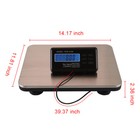 600lbs Pet Vet Scale Cat Dog Weigh Postal Shipping Scale Digital Large Platform