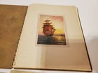 Vintage antique 1940s Altoona Crematory Altoona  Pa Funeral Ledger Sign In Book 