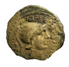  Ancient Roman Republic Silver Denarius Coin 140-134 Bc   Unusual  Estate   375