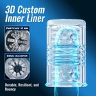 Male Masturbaters Automatic Handsfree Rotating Cup Thrusting Stroker Lubricants
