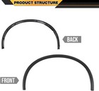 Fender Flares Pair Black Trim For Dodge Durango 2011-2021 57010620ae 57010621ae