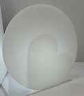 Acrylic Plastic Circle Disc- 1 8  Thick-white Translucent-10  Diameter