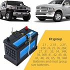 9   23cm Battery Hold Down Universal Holder Crossbar Bolt For Car Suv Adjustable