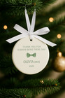 Personalized Dad Gift   custom Thank You Ornament With Name   gift-ready Box