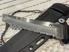Cold Steel Kobun 5 5  Serrated Tanto Fixed Blade Knife W  Secureex Sheath  17ts 