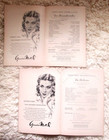 Vintage Lot  2  Different 23rd Annual Season 1945 San Francisco Opera Programs