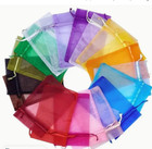 10 20 50 100 200 Organza Wedding Party Favor Gift Candy Sheer Bags Jewelry Pouch