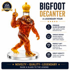 Bigfoot Whiskey Decanter Glass Sasquatch Bottle Bar Decor Man Cave Gift 350ml
